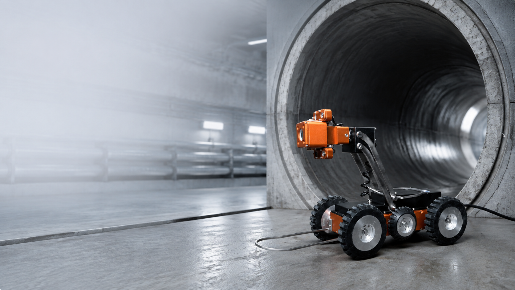 DannaBot D8 pipe inspection robot