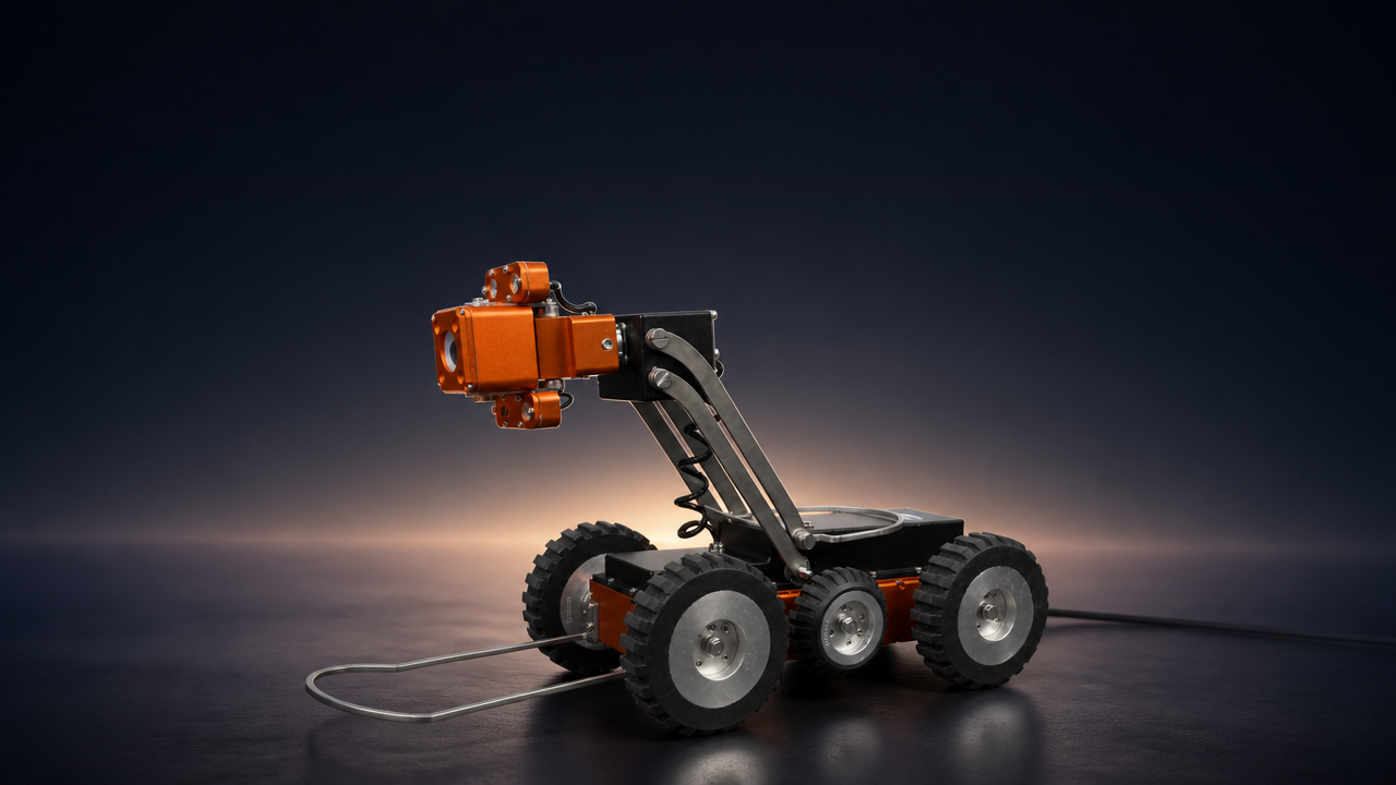DannaBot Launches the D8 Pipe Inspection Robot