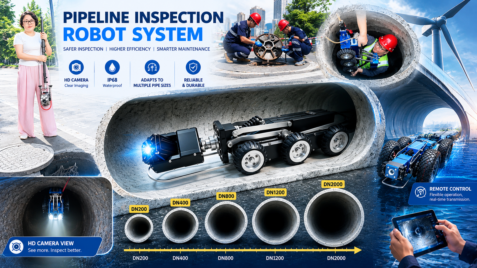 CCTV Pipeline Inspection